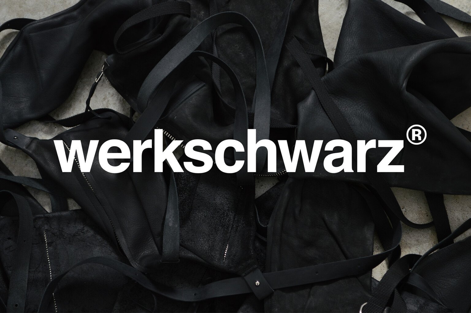 werkschwarz - avant garde leather bags